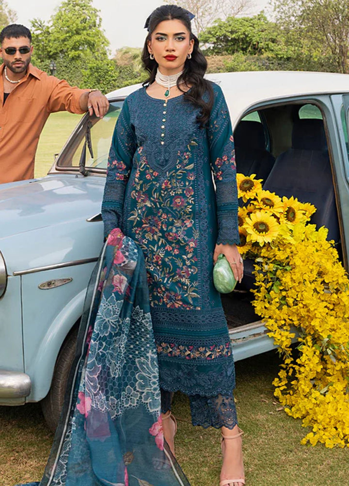 Imrozia Premium Pret Embroidered Cotton 3 Piece Suit IP-129 Amish