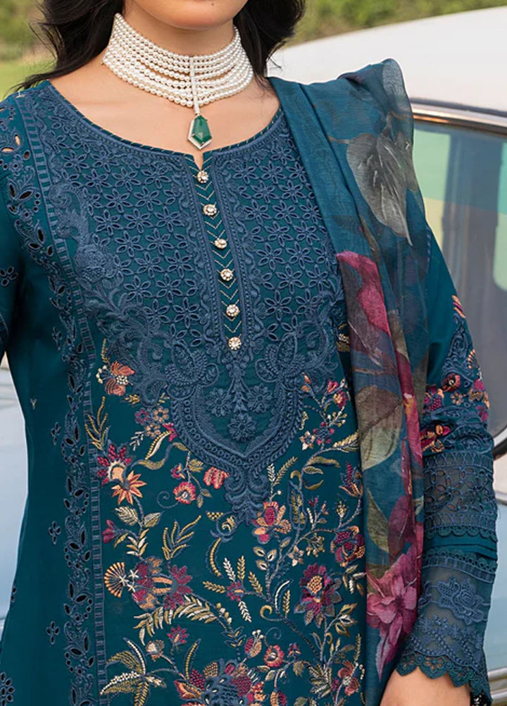 Imrozia Premium Pret Embroidered Cotton 3 Piece Suit IP-129 Amish