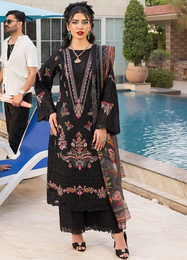 Imrozia Premium Pret Embroidered Cotton 3 Piece Suit IP-132 Hazel