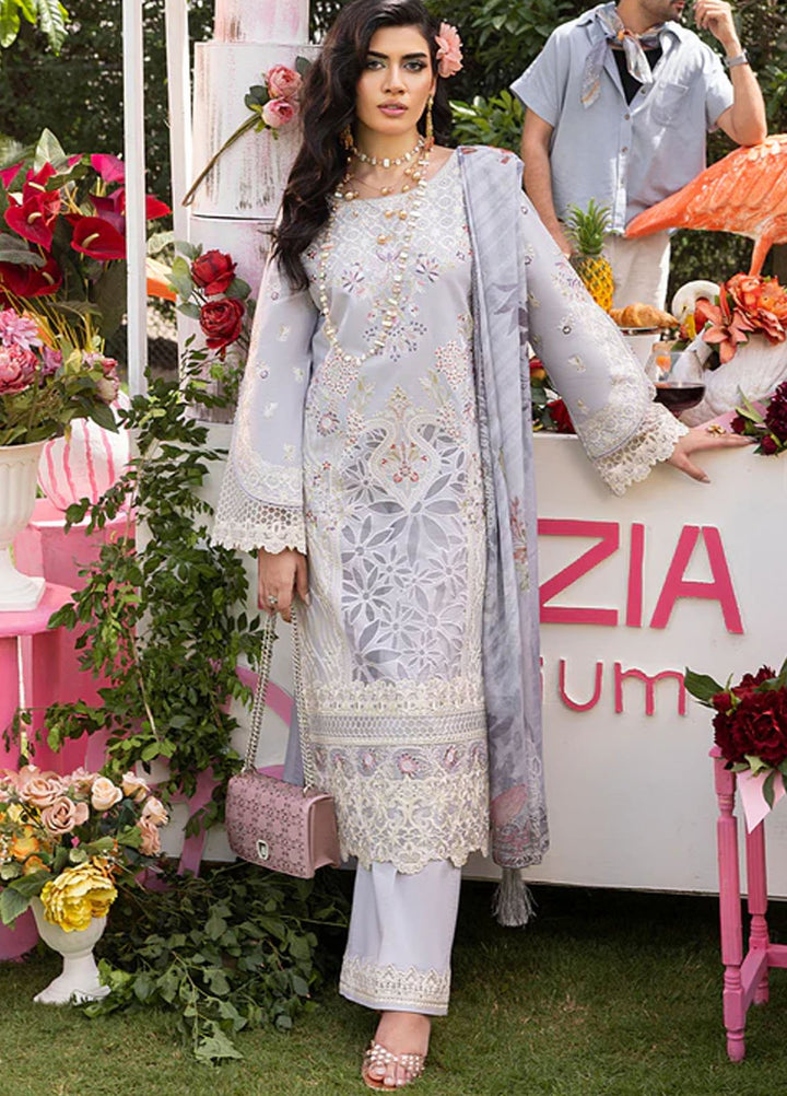 Imrozia Premium Pret Embroidered Cotton 3 Piece Suit IP-133 Eahaal
