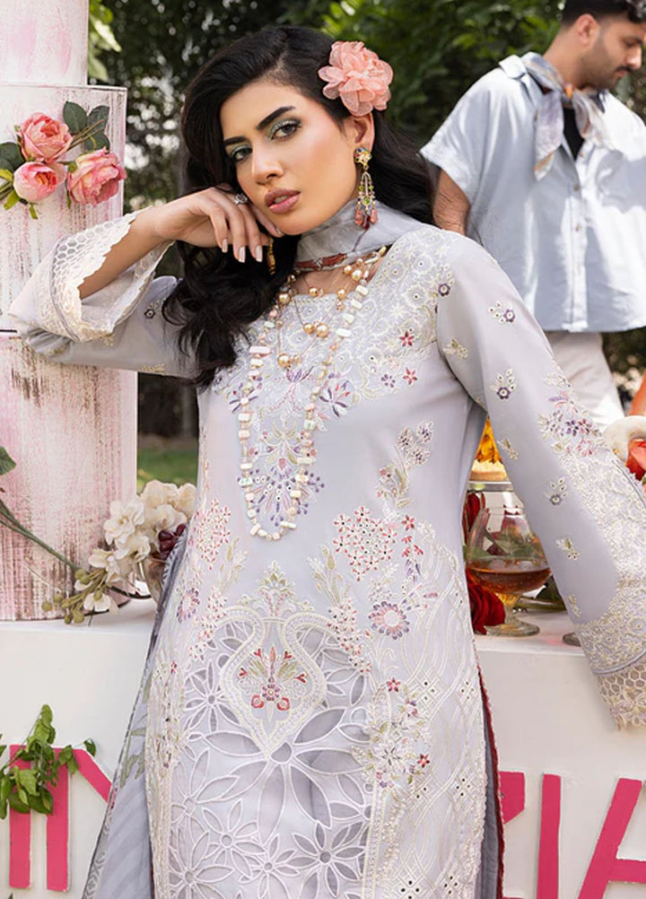 Imrozia Premium Pret Embroidered Cotton 3 Piece Suit IP-133 Eahaal