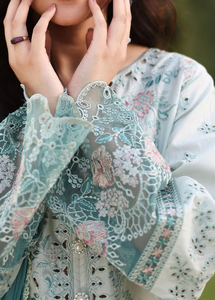 Imrozia Premium Pret Embroidered Lawn 3 Piece Suit SL-88 Hiba