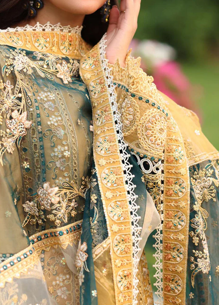 Imrozia Premium Pret Embroidered Lawn 3 Piece Suit SL-92 Shakira