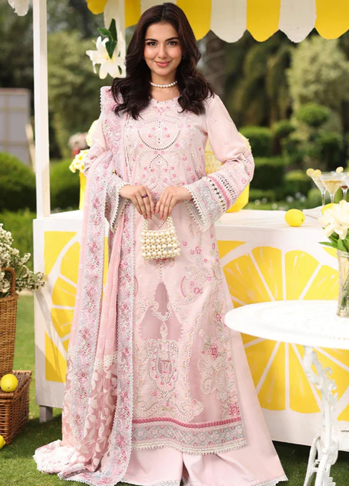 Imrozia Premium Pret Embroidered Lawn 3 Piece Suit SL-94 Janan