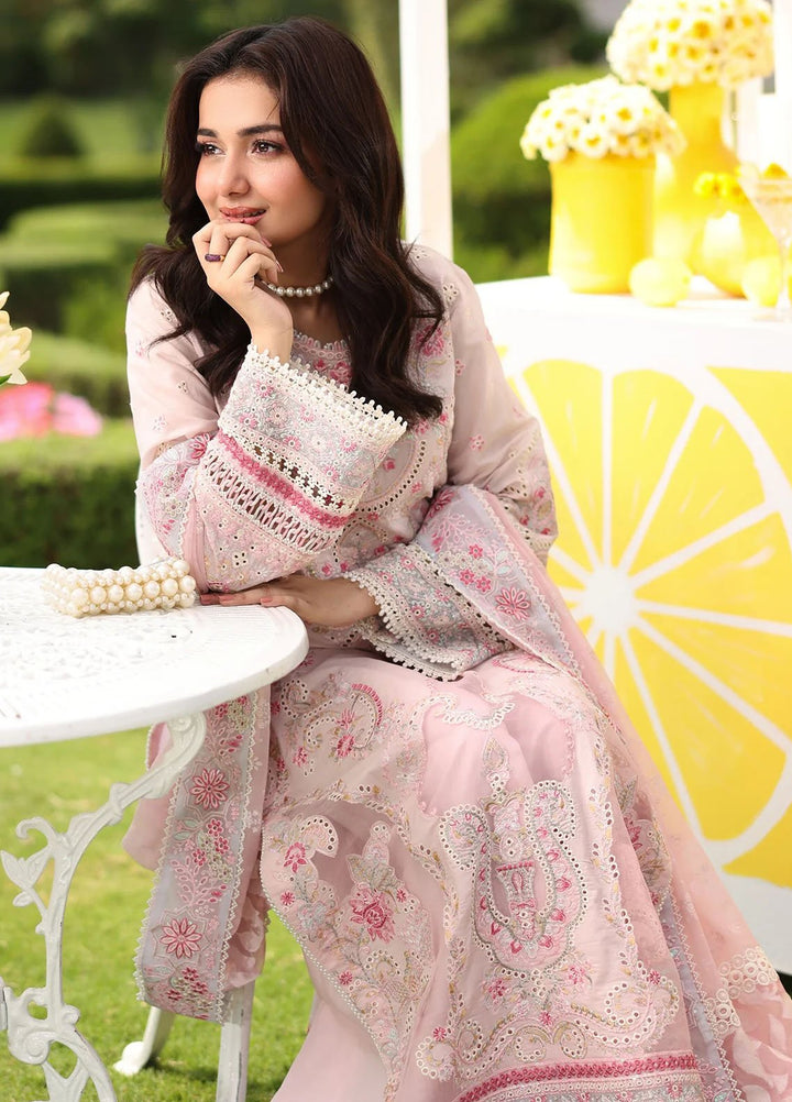 Imrozia Premium Pret Embroidered Lawn 3 Piece Suit SL-94 Janan