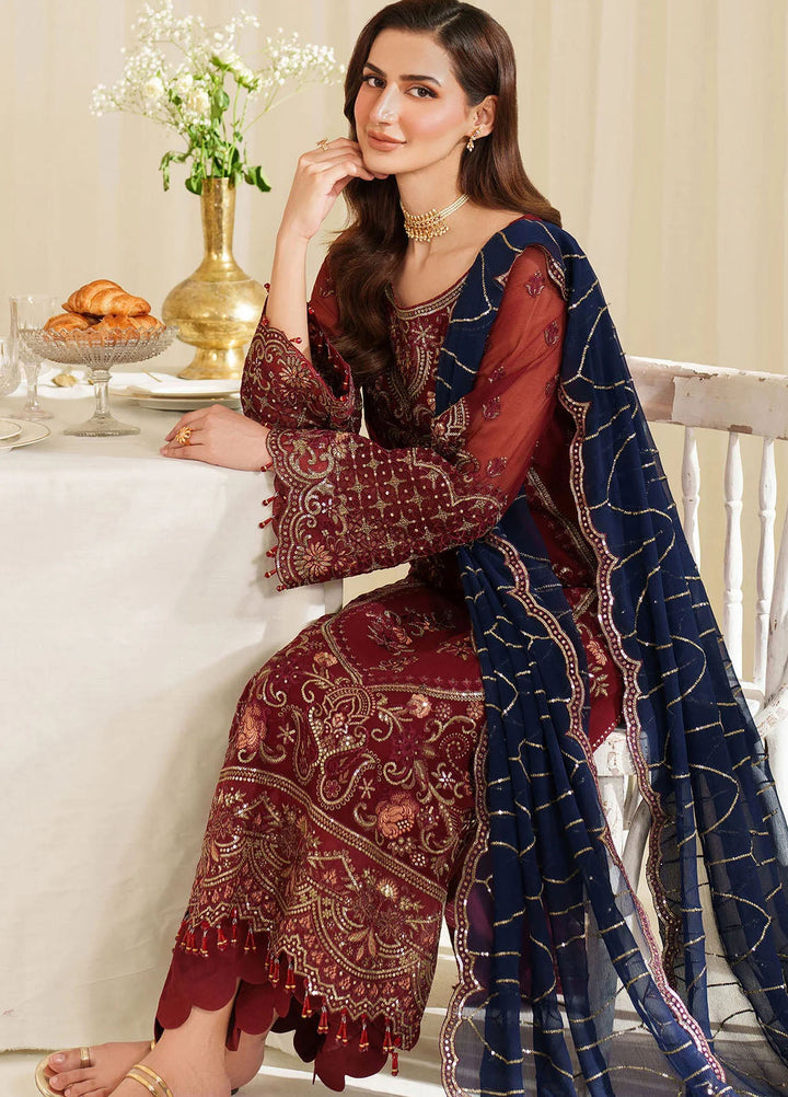 Imrozia Pret Embroidered Chiffon 3 Piece Suit M-94 Saira