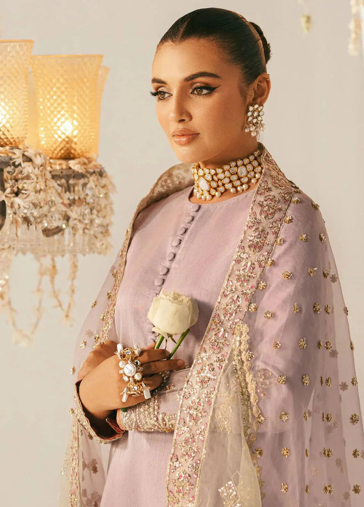 Inayat Pret Embroidered 3 Piece Suit Raha