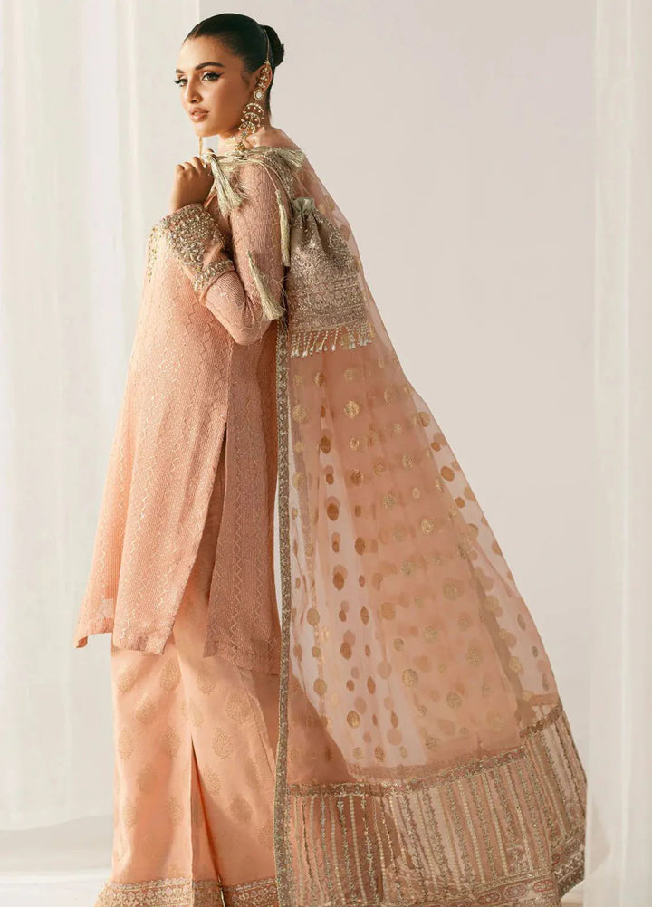 Inayat Pret Embroidered Chiffon 3 Piece Suit Mahveen