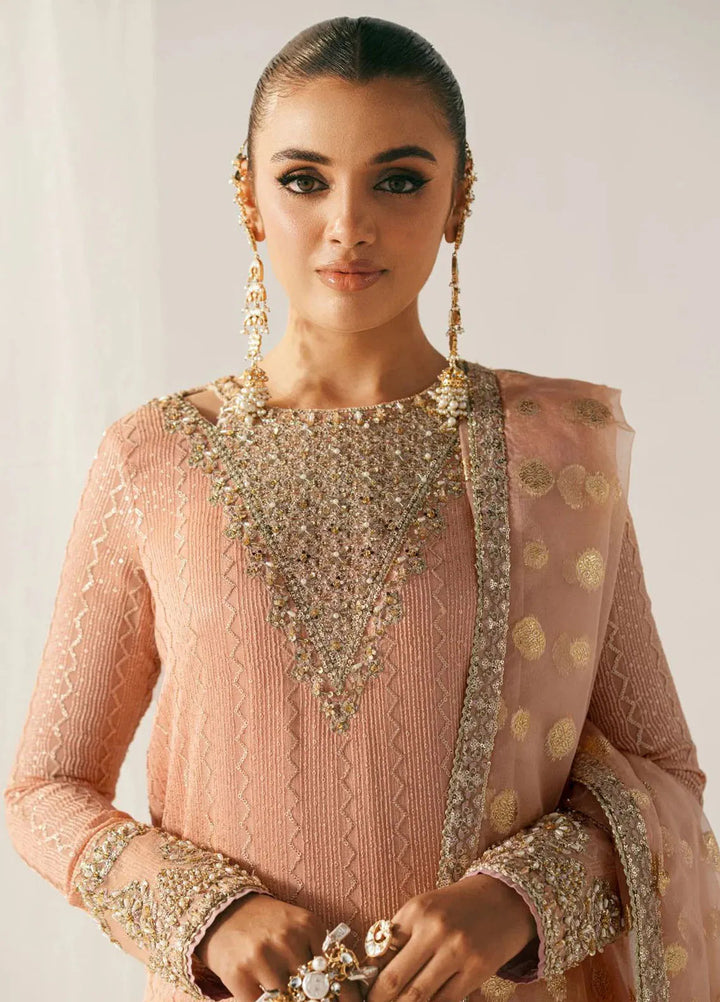 Inayat Pret Embroidered Chiffon 3 Piece Suit Mahveen