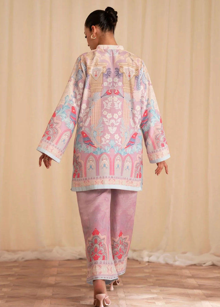 Inayat Pret Printed Silk 2 Piece Suit Stardust