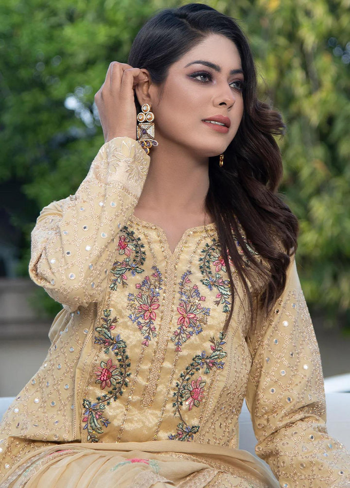 Insiya Clothing Embroidered Lawn Suits Unstitched 3 Piece INS23E 01 RAHAT - Eid Collection