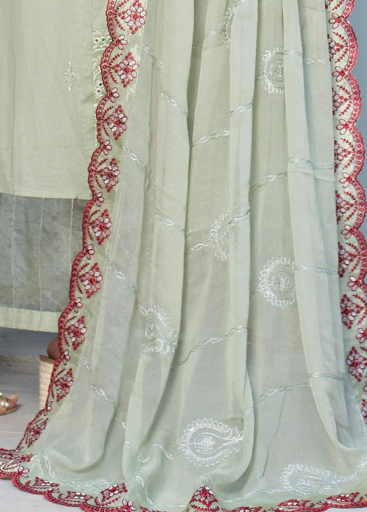 Insiya Clothing Embroidered Lawn Suits Unstitched 3 Piece INS23E 06 CHAEN - Eid Collection