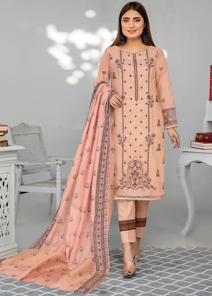 Insiya Clothing Embroidered Lawn Suits Unstitched 3 Piece INS23ME 03 - Eid Collection