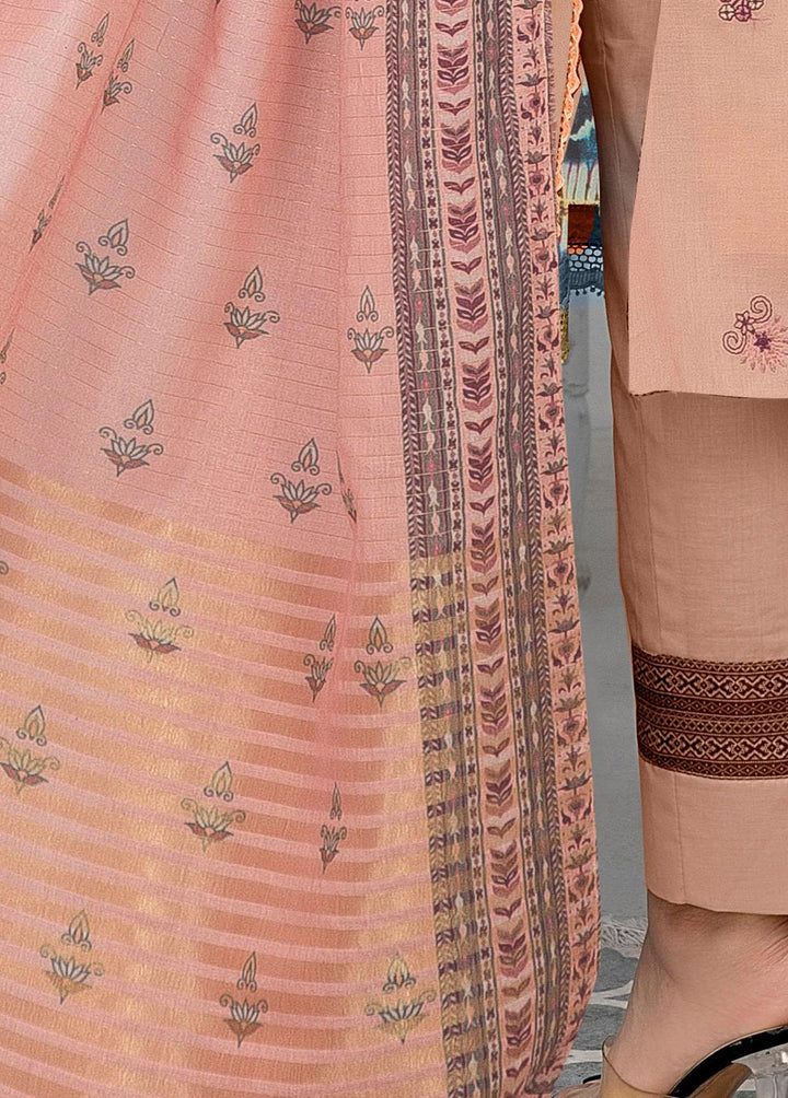 Insiya Clothing Embroidered Lawn Suits Unstitched 3 Piece INS23ME 03 - Eid Collection