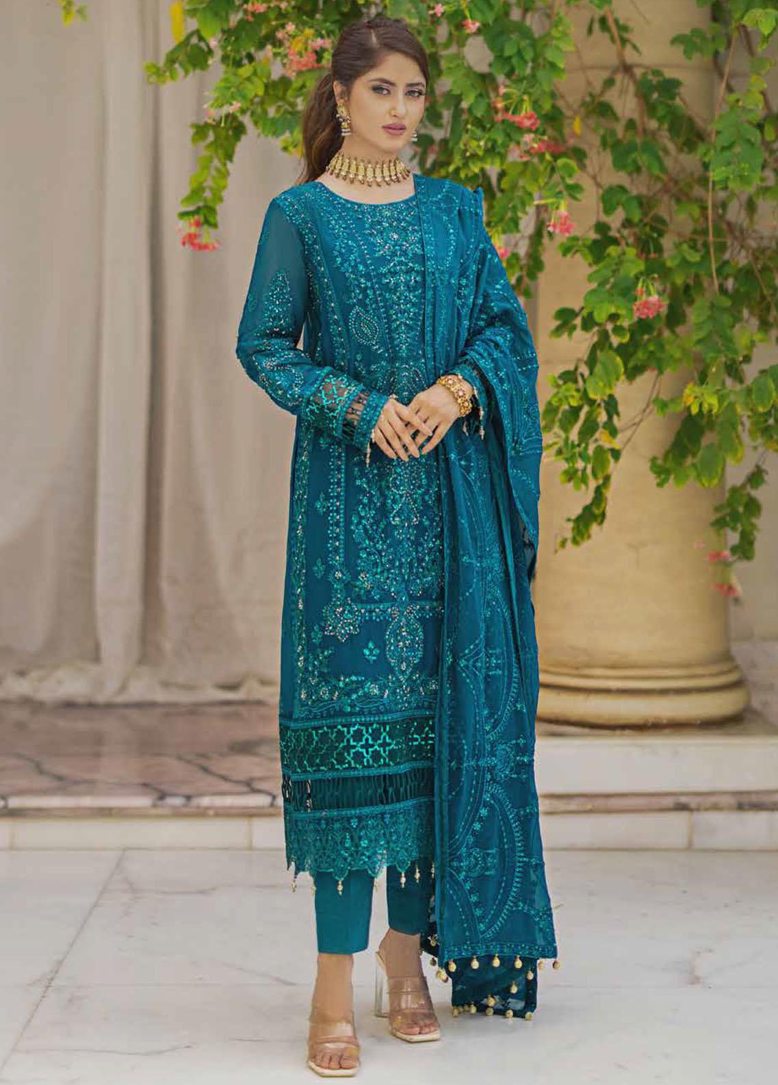 Ishq Aatish Luxury Chiffon '23 by Emaan Adeel | FARAH main image 1