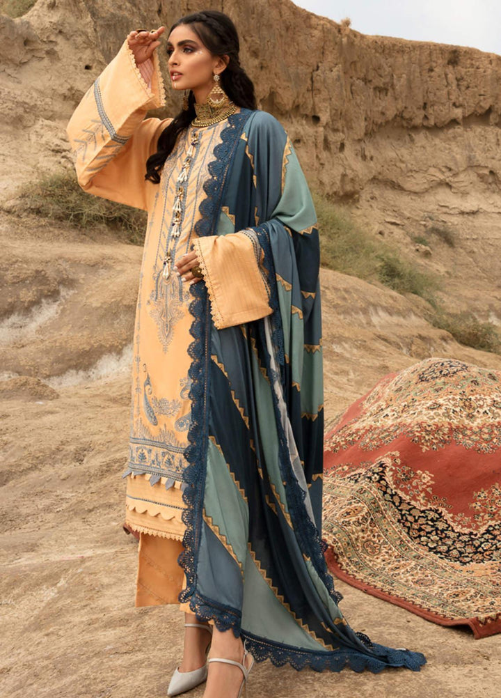 Ittehad Textiles Embroidered Dobby Suits Unstitched 3 Piece IT21WP 03 ISSIZ - Winter Collection