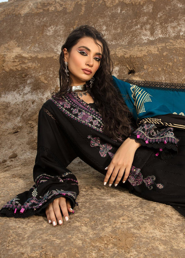 Ittehad Textiles Embroidered Crepe Suits Unstitched 3 Piece IT21WP 10 ESMER - Winter Collection