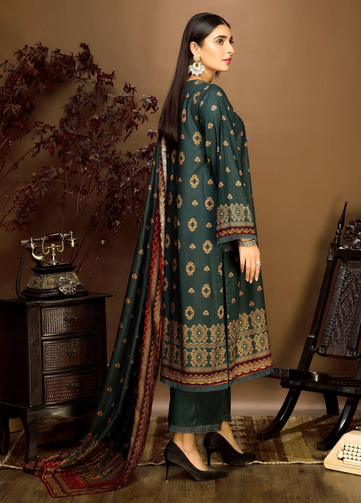 Ittehad Textiles Printed Linen Suits Unstitched 3 Piece IT21PL LF-GN-21702B - Winter Collection