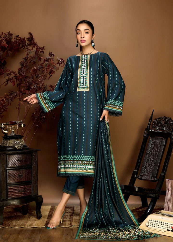 Ittehad Textiles Printed Linen Suits Unstitched 3 Piece IT21PL LF-GN-21704B - Winter Collection