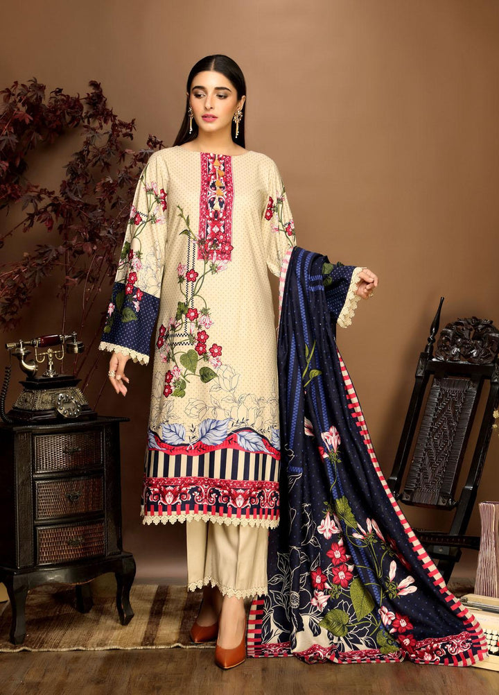 Ittehad Textiles Printed Linen Suits Unstitched 3 Piece IT21PL LF-GN-21705A - Winter Collection