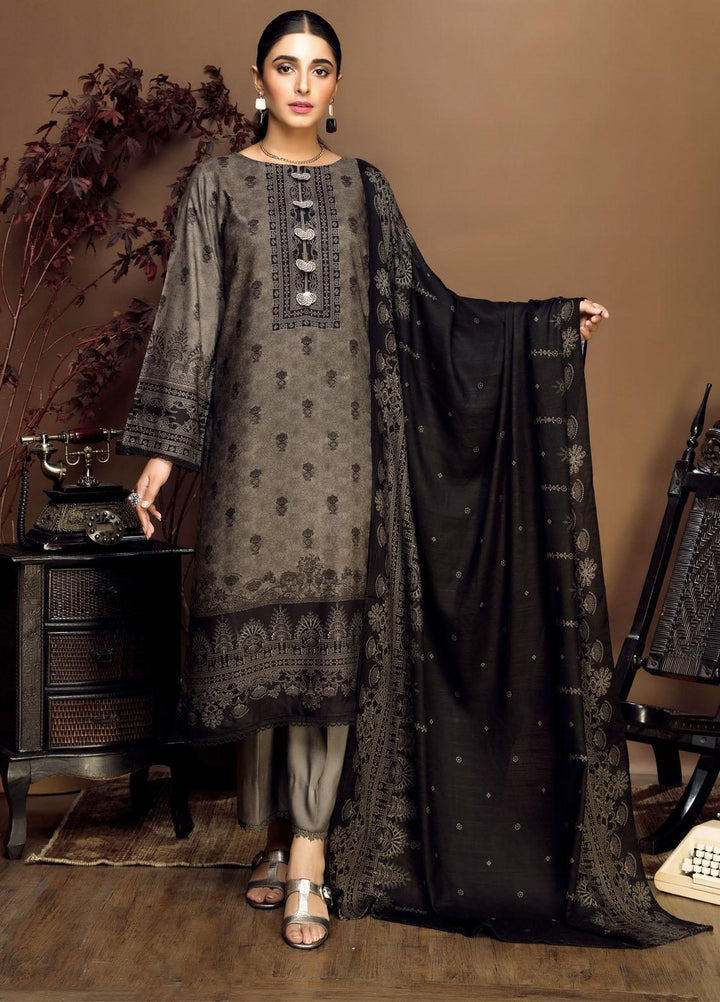 Ittehad Textiles Printed Linen Suits Unstitched 3 Piece IT21PL LF-GN-21707B - Winter Collection