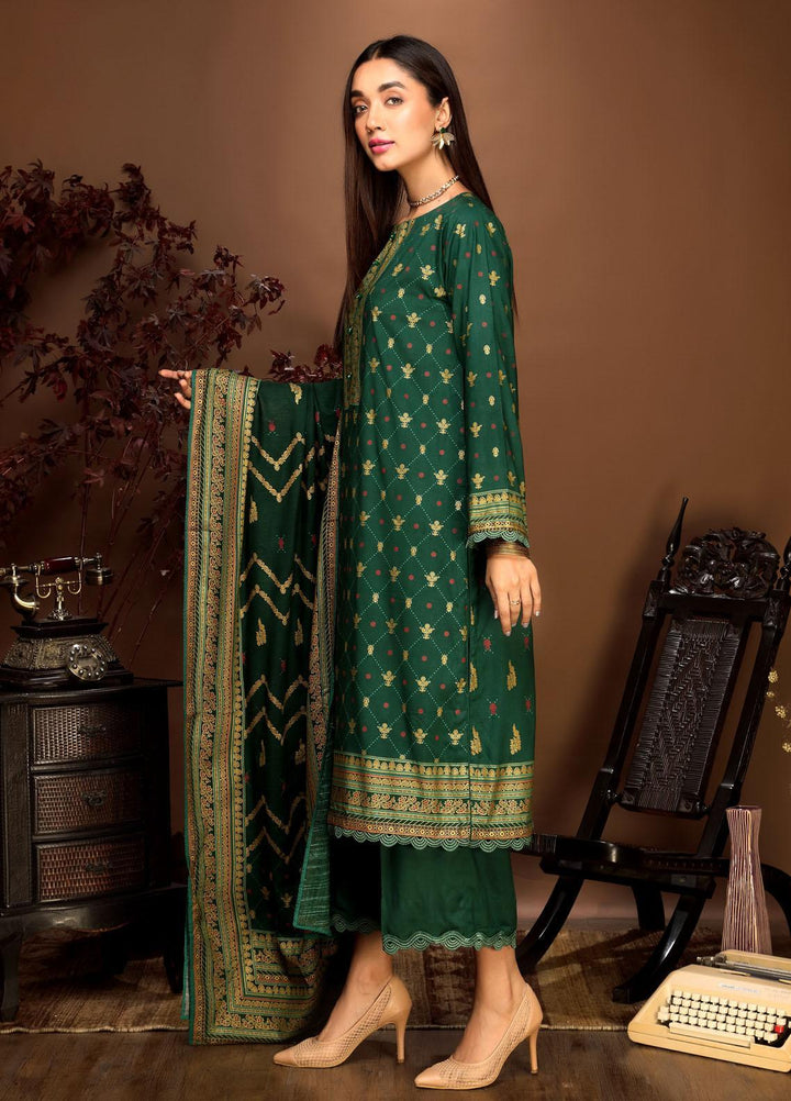 Ittehad Textiles Printed Linen Suits Unstitched 3 Piece IT21PL LF-GN-21712A - Winter Collection