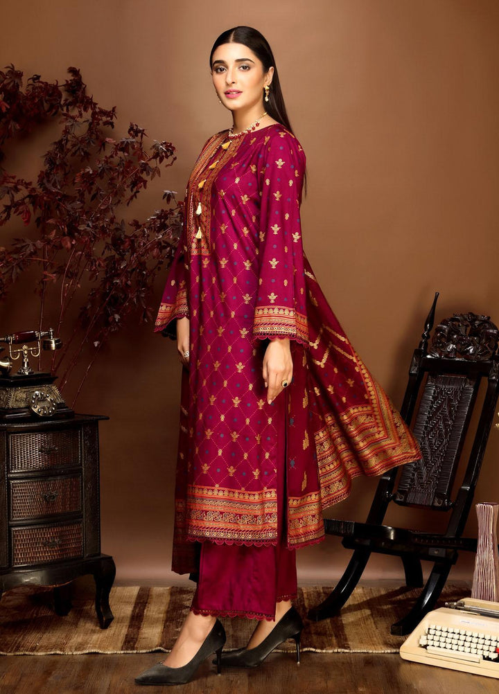Ittehad Textiles Printed Linen Suits Unstitched 3 Piece IT21PL LF-GN-21712B - Winter Collection