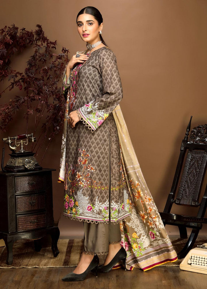 Ittehad Textiles Printed Linen Suits Unstitched 3 Piece IT21PL LF-GN-21715B - Winter Collection