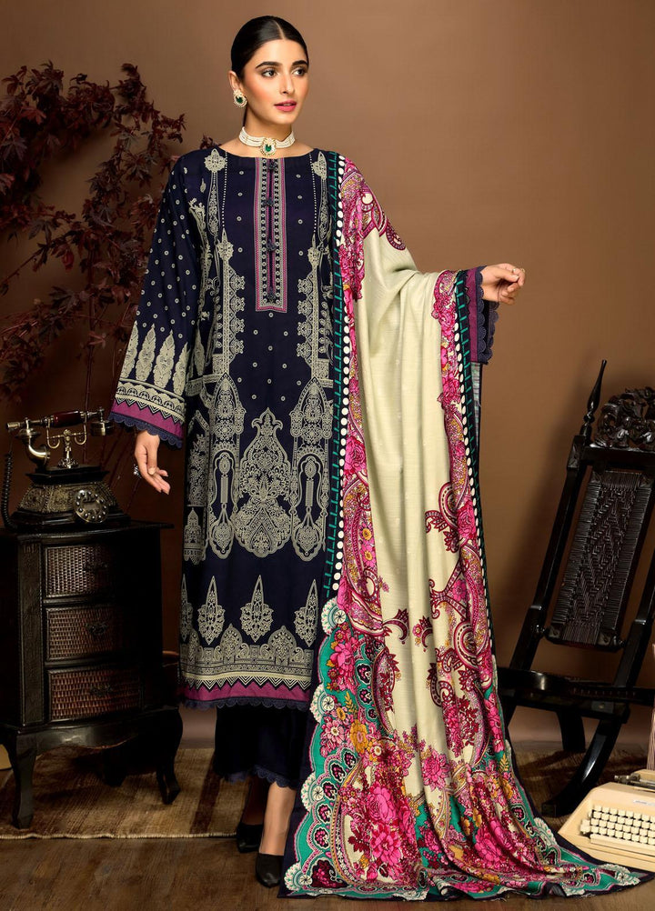 Ittehad Textiles Printed Linen Suits Unstitched 3 Piece IT21PL LF-GN-21716B - Winter Collection