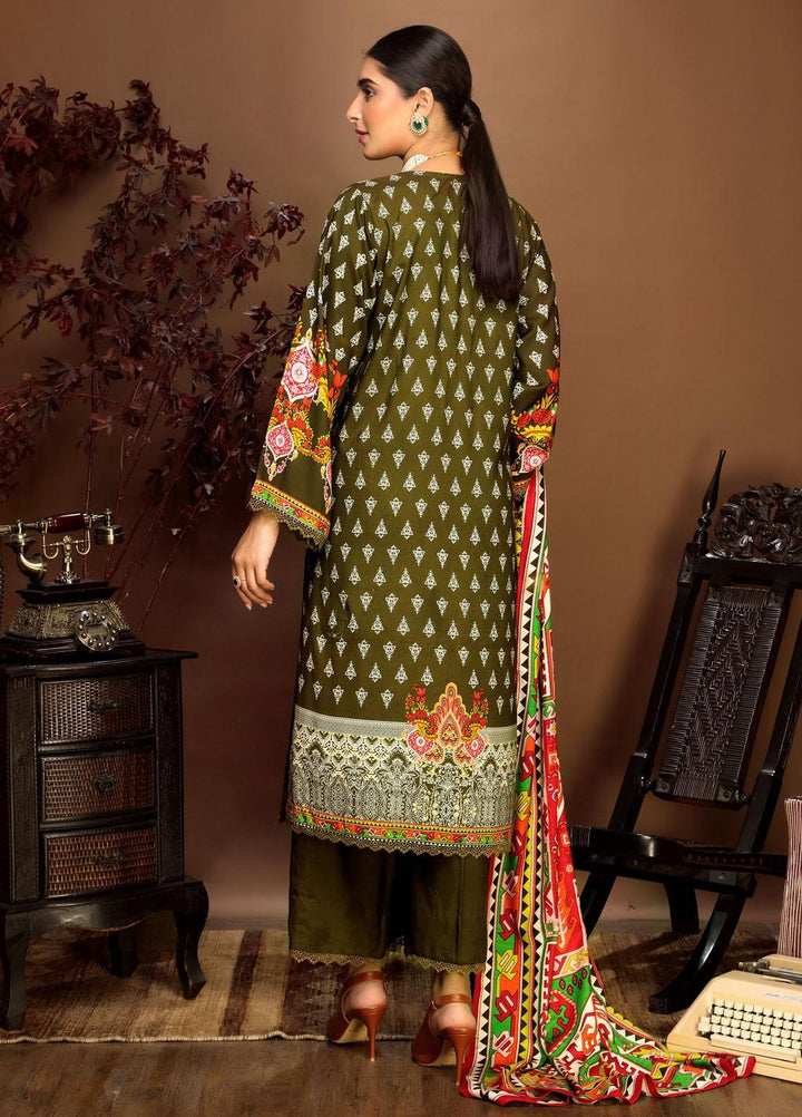 Ittehad Textiles Printed Linen Suits Unstitched 3 Piece IT21PL LF-GN-21717A - Winter Collection
