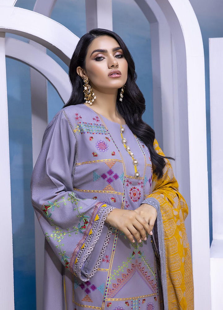 Ittehad Textiles Embroidered Silk Karandi Suits Unstitched 3 Piece IT21FPS PRS-AFSUU.N - Winter Collection