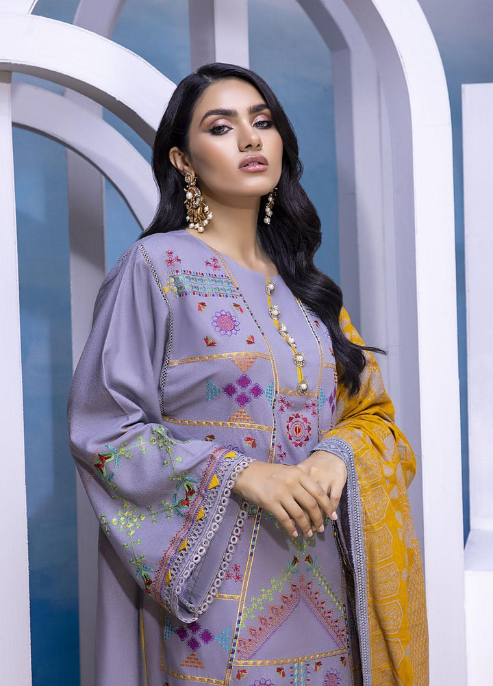 Ittehad Textiles Embroidered Silk Karandi Suits Unstitched 3 Piece IT21FPS PRS-AFSUU.N - Winter Collection