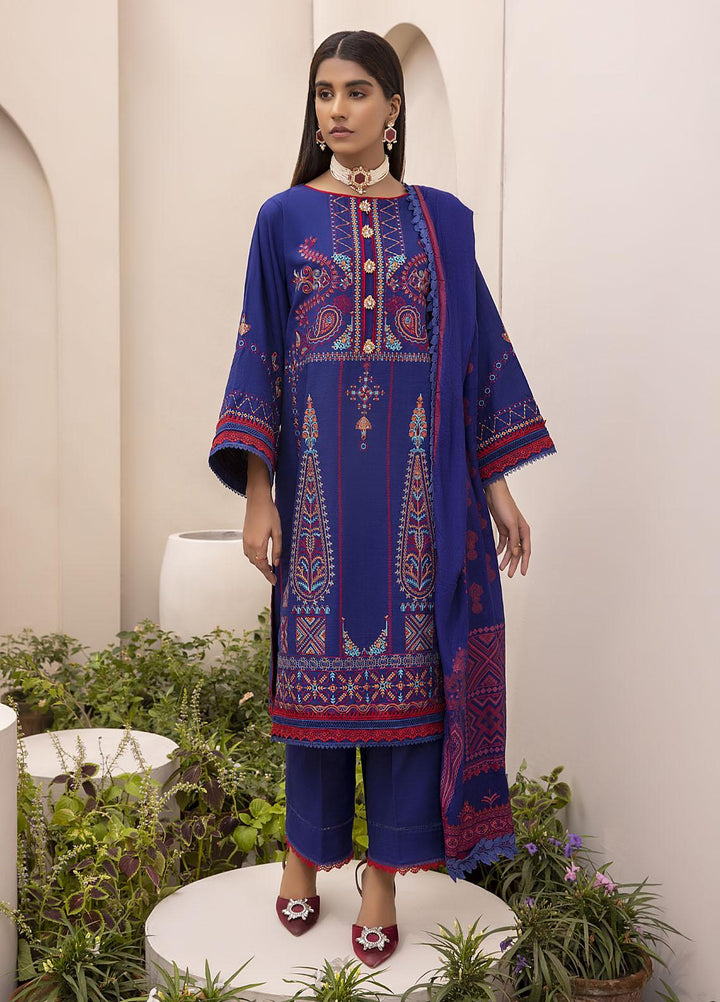 Ittehad Textiles Embroidered Khaddar Suits Unstitched 3 Piece IT21FPS PRS-FAROZAAN - Winter Collection