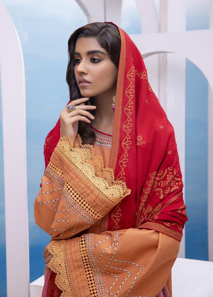 Ittehad Textiles Embroidered Khaddar Suits Unstitched 3 Piece IT21FPS PRS-SAANJH - Winter Collection