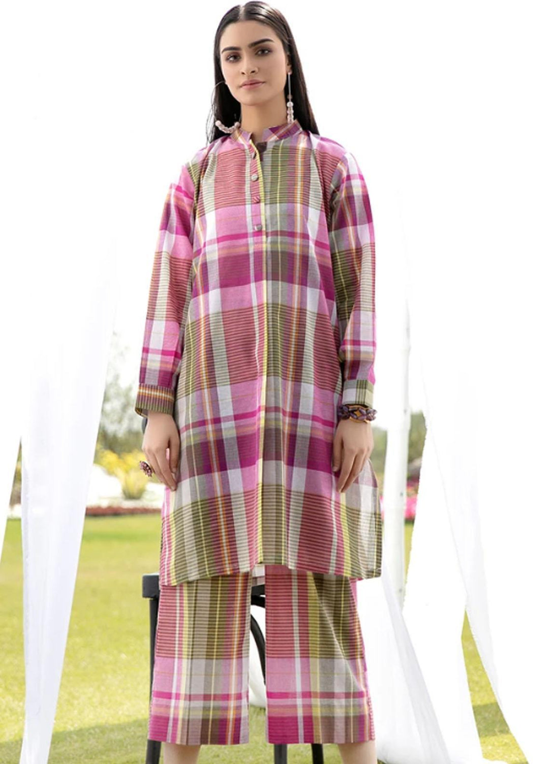 Ittehad Textiles Printed Cotton Stitched 2 Piece DL-SM21-75 Multy