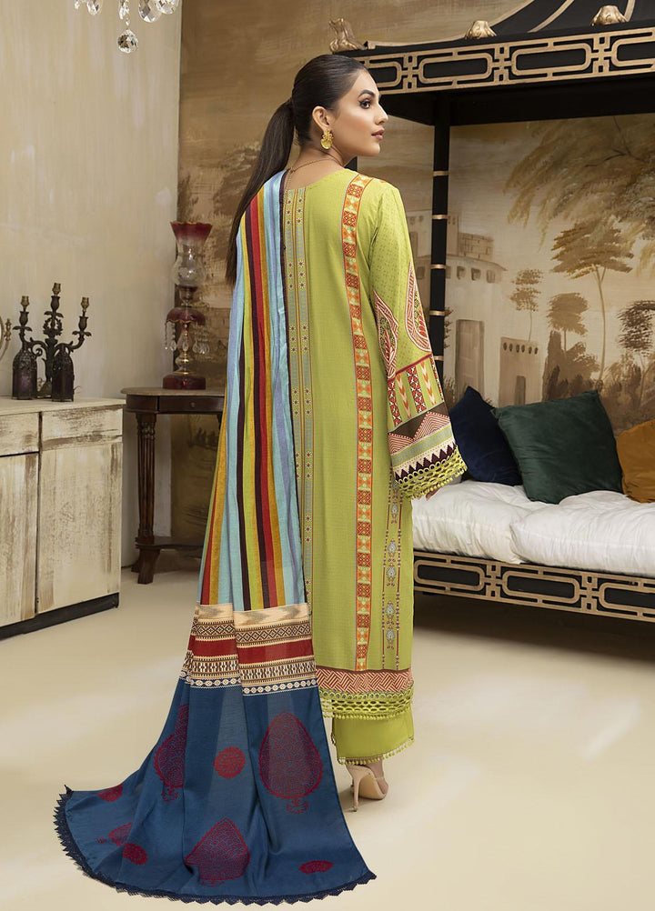 Ittehad Textiles Printed Linen Suits Unstitched 3 Piece IT21FW BURNISHED - Winter Collection