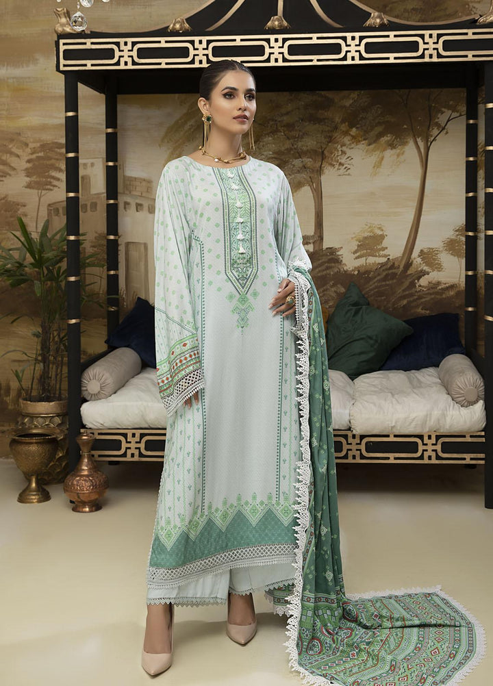 Ittehad Textiles Printed Linen Suits Unstitched 3 Piece IT21FW FRAIL - Winter Collection