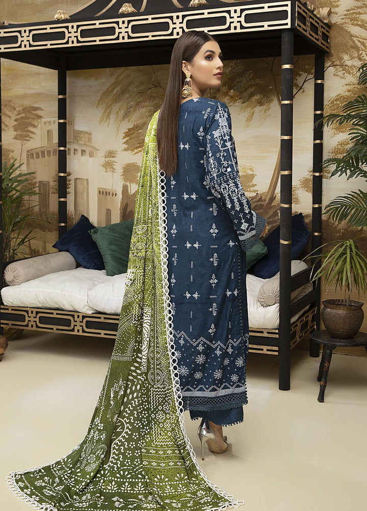 Ittehad Textiles Printed Linen Suits Unstitched 3 Piece IT21FW MOIRE - Winter Collection