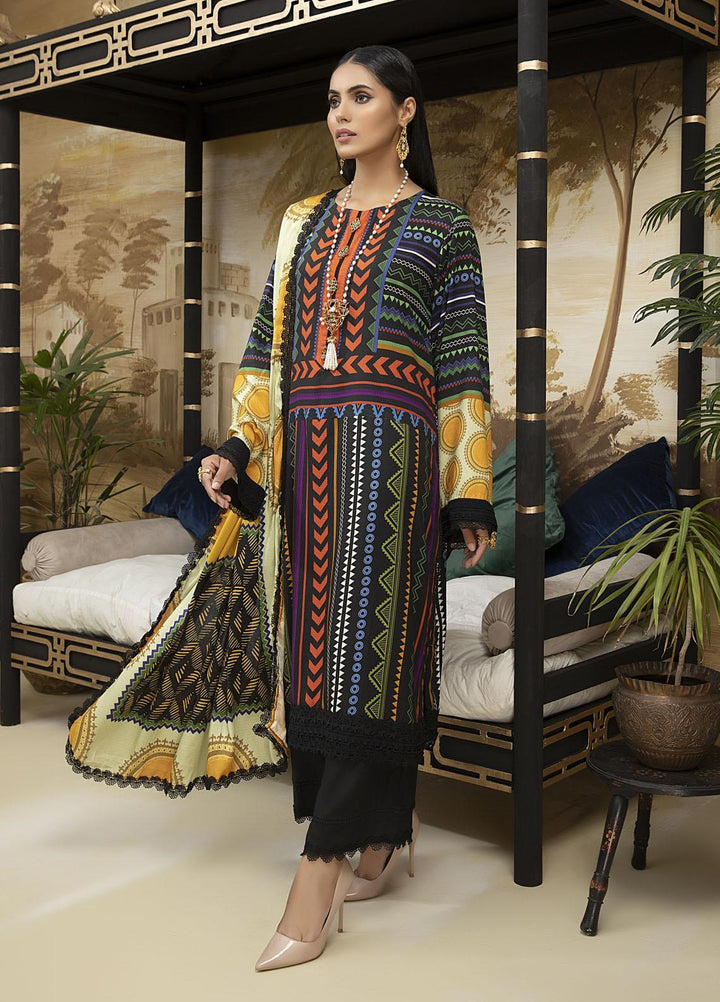 Ittehad Textiles Printed Linen Suits Unstitched 3 Piece IT21FW STRIA - Winter Collection