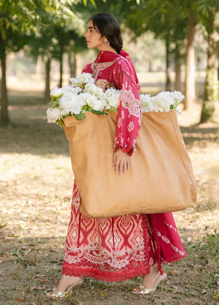 Ivy Bloom by Parishay Embroidered Lawn Suit Unstitched 3 Piece PR25IB IVY-04 - Summer Collection