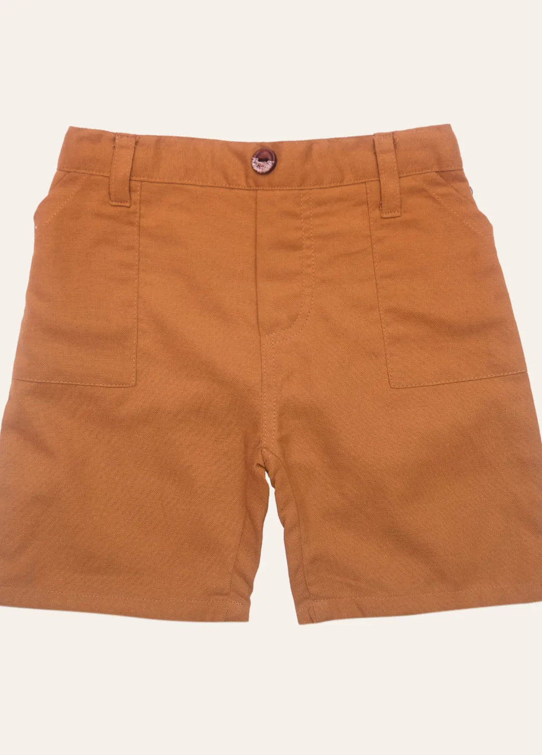 Ixample Pret Cotton Mustard Cotton Short