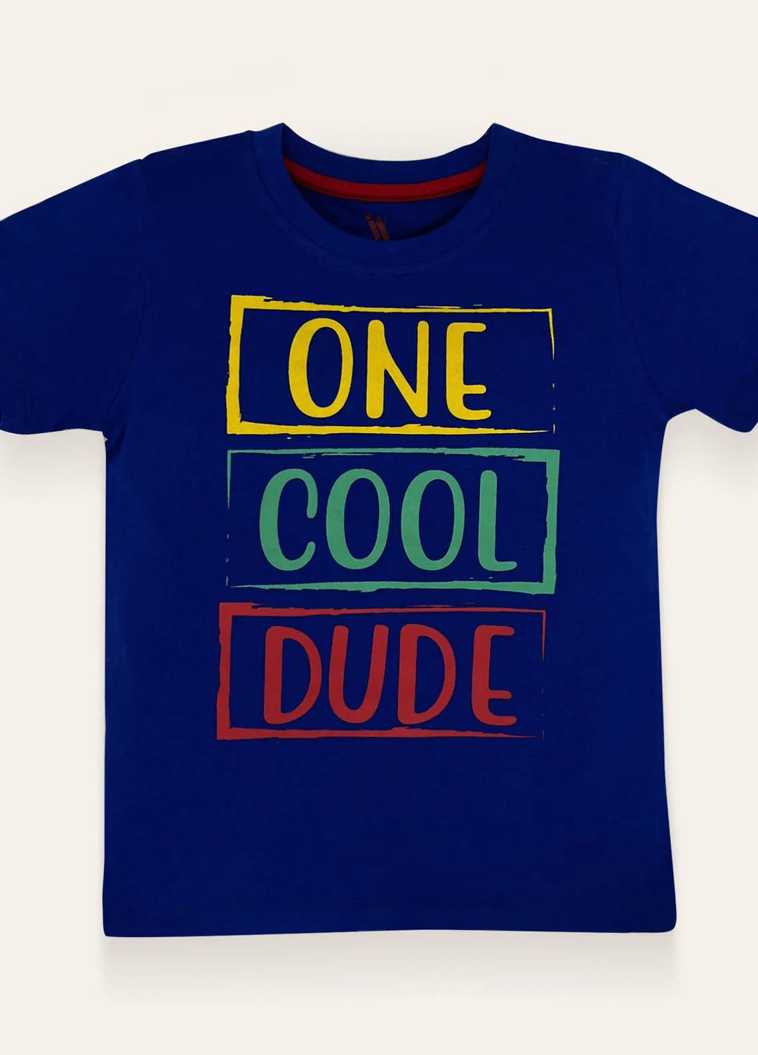 Ixample Pret T-Shirt Boys Royal Bue Cool Dude Tshirt