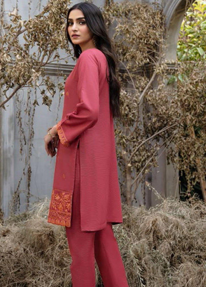 Resham Ghar Embroidered Khaddar Suits Unstitched 2 Piece RG21IR IN 04 - Winter Collection