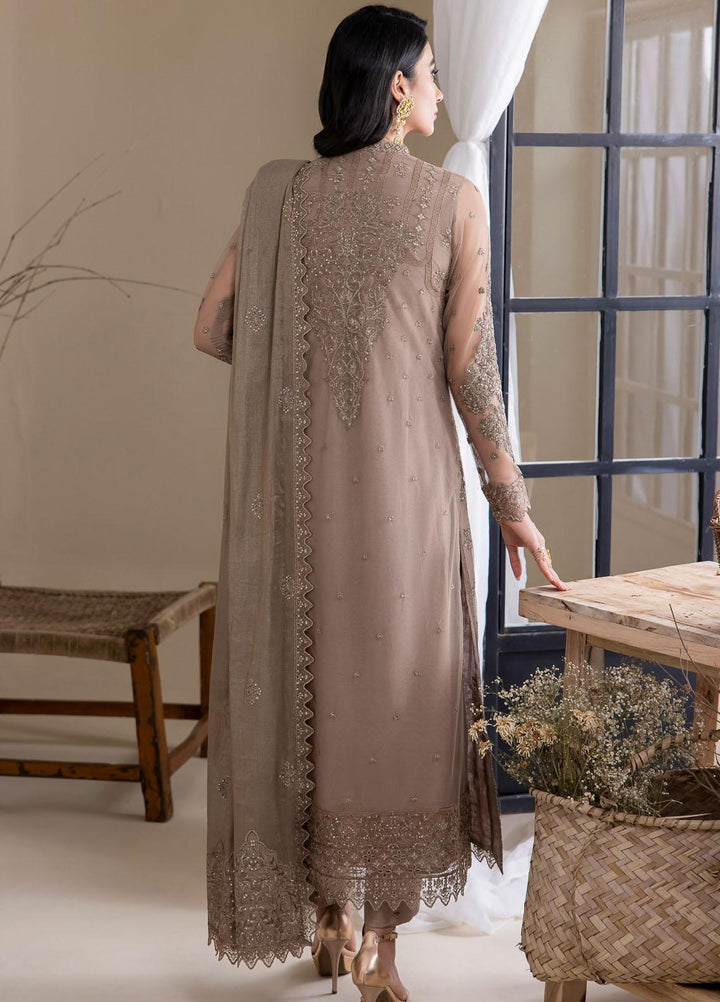 Iznik Embroidered Net Suits Unstitched 3 Piece IZ23CH CC-30 Vanessa - Luxury Collection