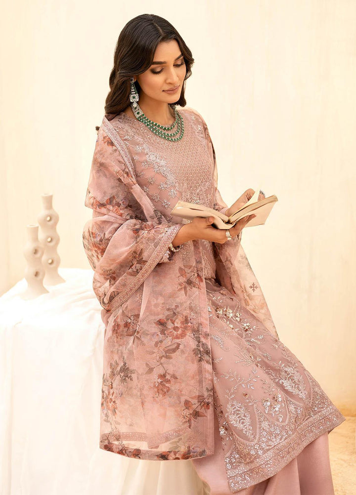 Iznik Embroidered Chiffon Suits Unstitched 3 Piece IZ23C CC 01 Kayra - luxury Collection