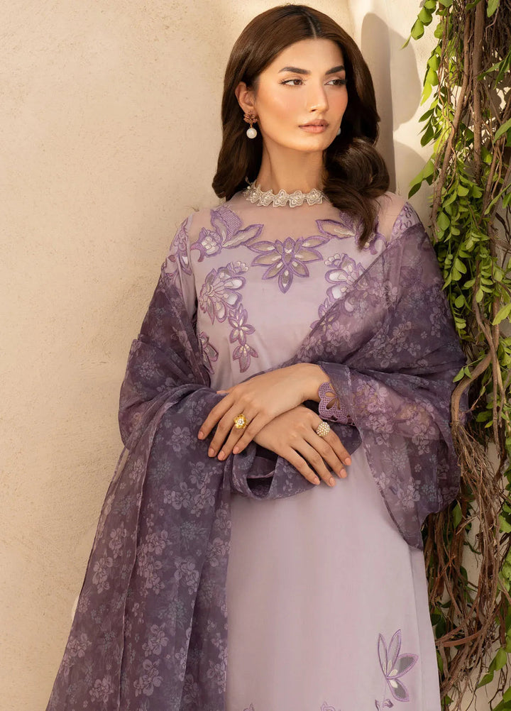 Iznik Embroidered Lawn Suit Unstitched 3 Piece IZ25FE EFL-01 - Summer Collection