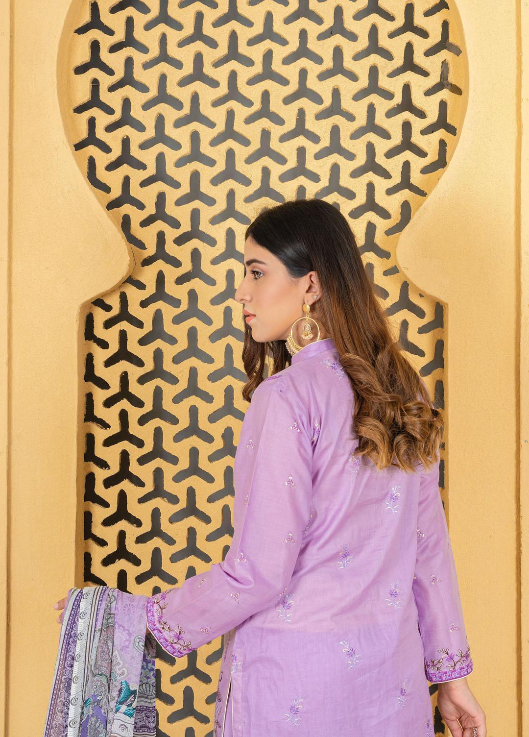 Janiya By Resham Ghar Embroidered Lawn Suits Unstitched 3 Piece RG22J INJE-01 - Summer Collection