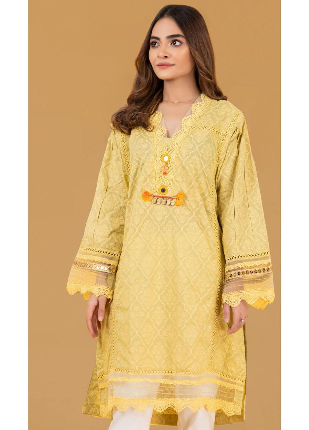 Gul Ahmed Luxury Pret Printed Lawn Kurties GA21K WGK-CMS-LP-286