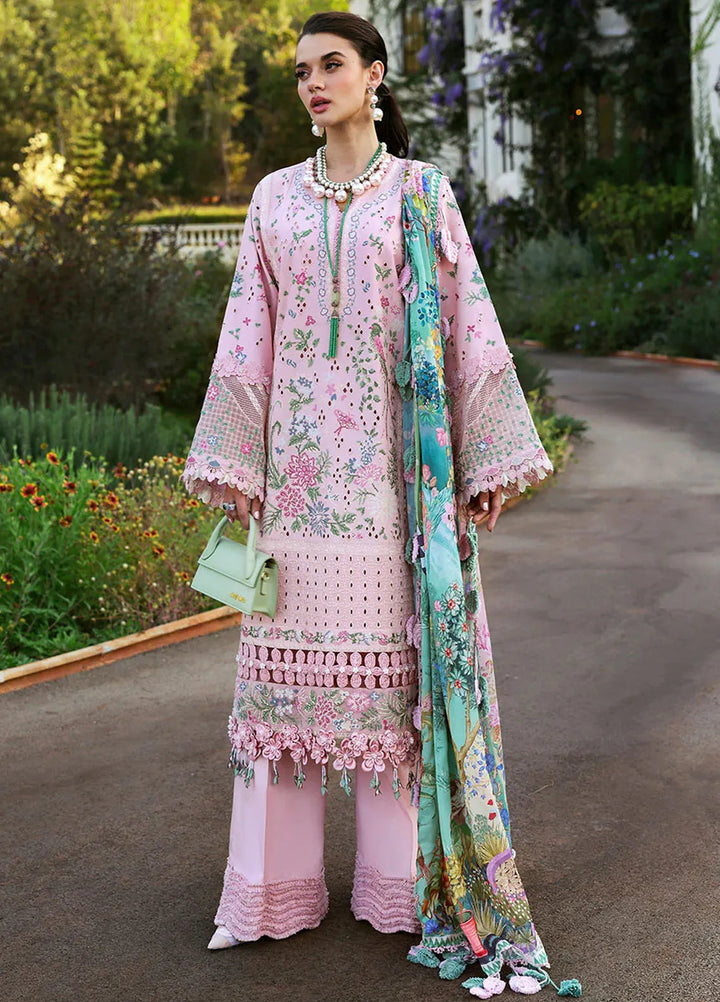 Kalani by Republic Womenswear Embroidered Lawn Suits Unstitched 3 Piece RW25KL RP-D5A Meher - Summer Collection