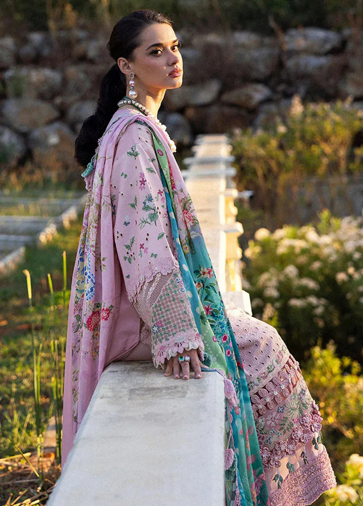 Kalani by Republic Womenswear Embroidered Lawn Suits Unstitched 3 Piece RW25KL RP-D5A Meher - Summer Collection